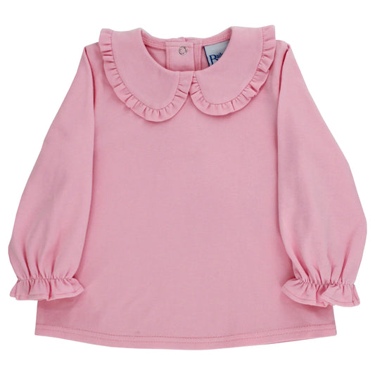 Pink Knit Peter Pan Collar