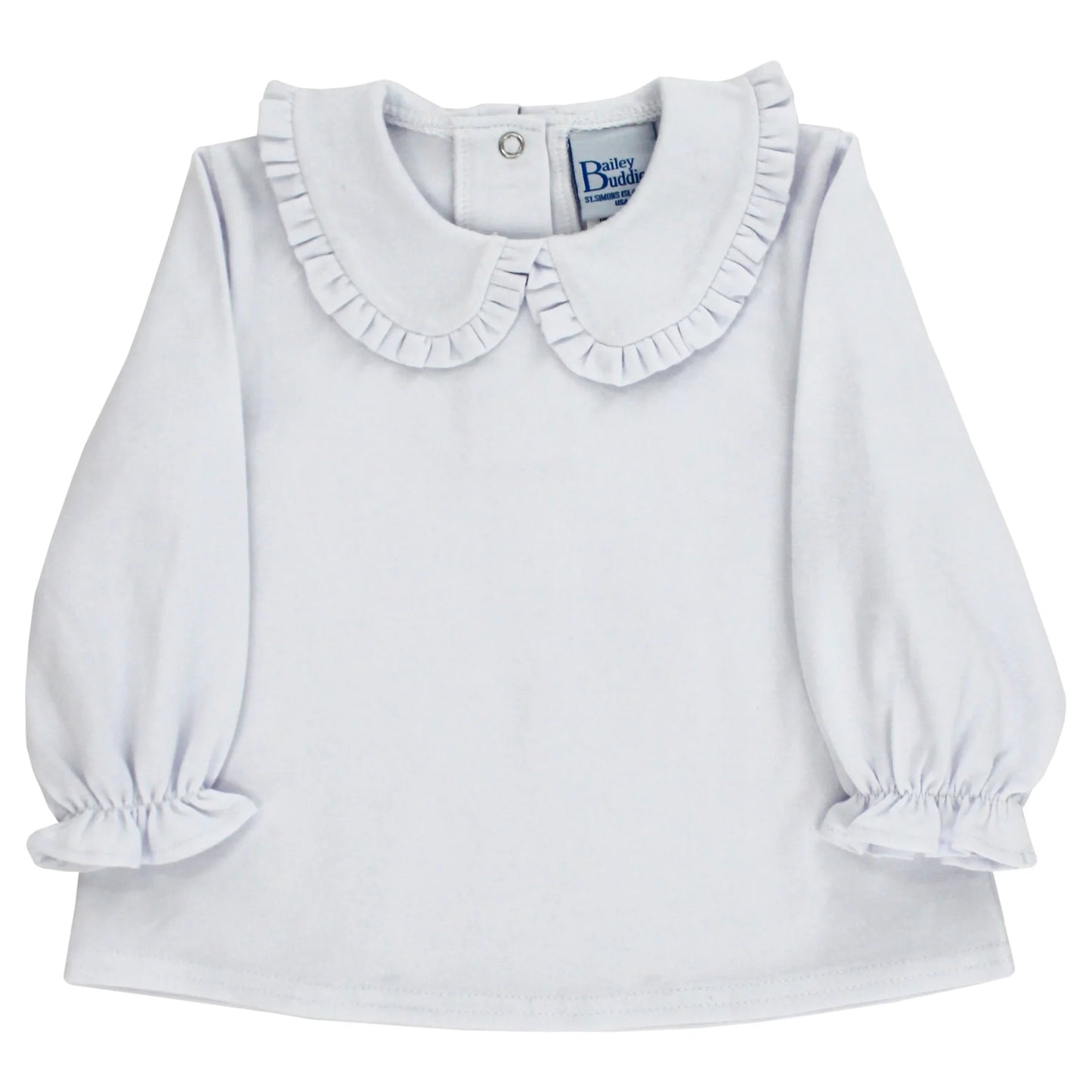 White Knit Peter Pan Collar
