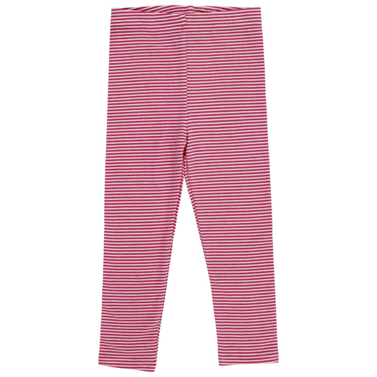 Fuchsia Stripe Knit Legging