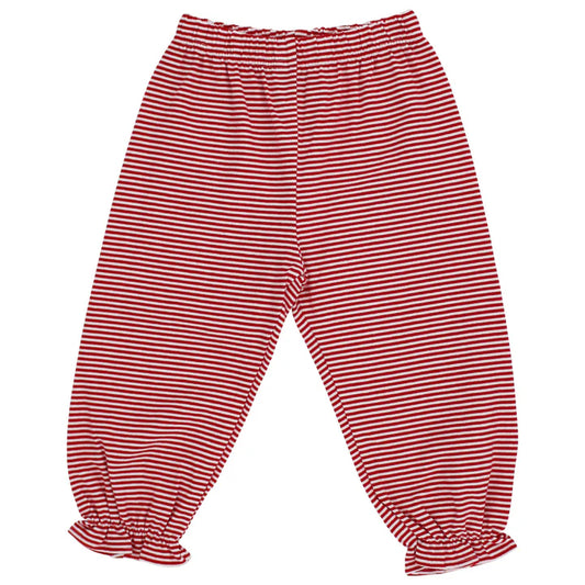 Red Stripe Knit Bloomer