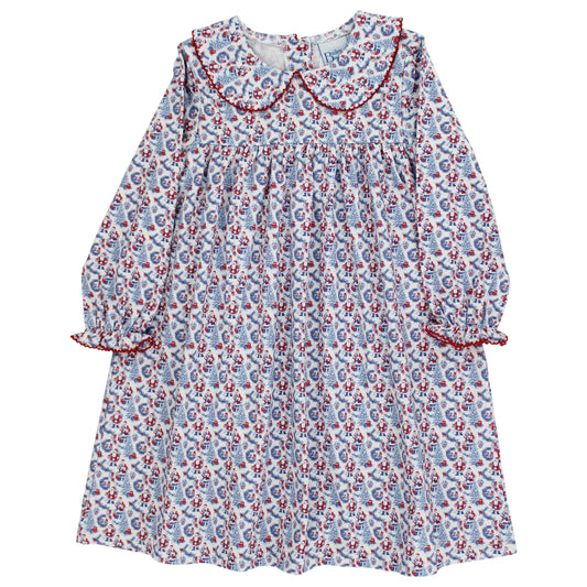 Santa Toile Knit Dress