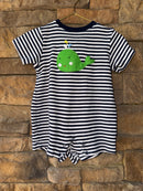 Bella Bliss Whale Romper 12M