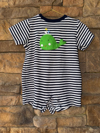 Bella Bliss Whale Romper 12M
