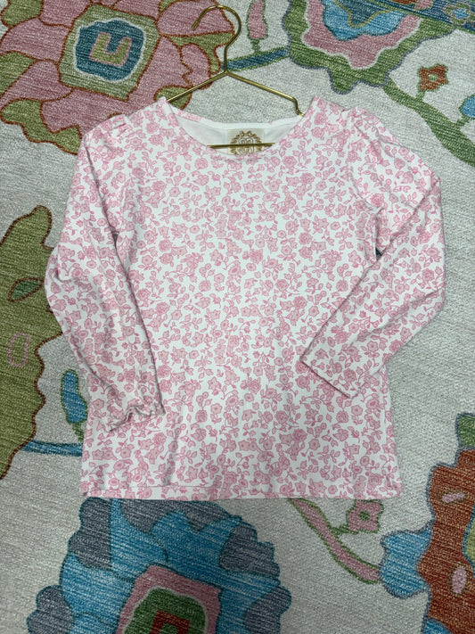 TBBC Floral Pink Top Ls 6