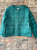 Hunter Green Button Down Jacket XXL