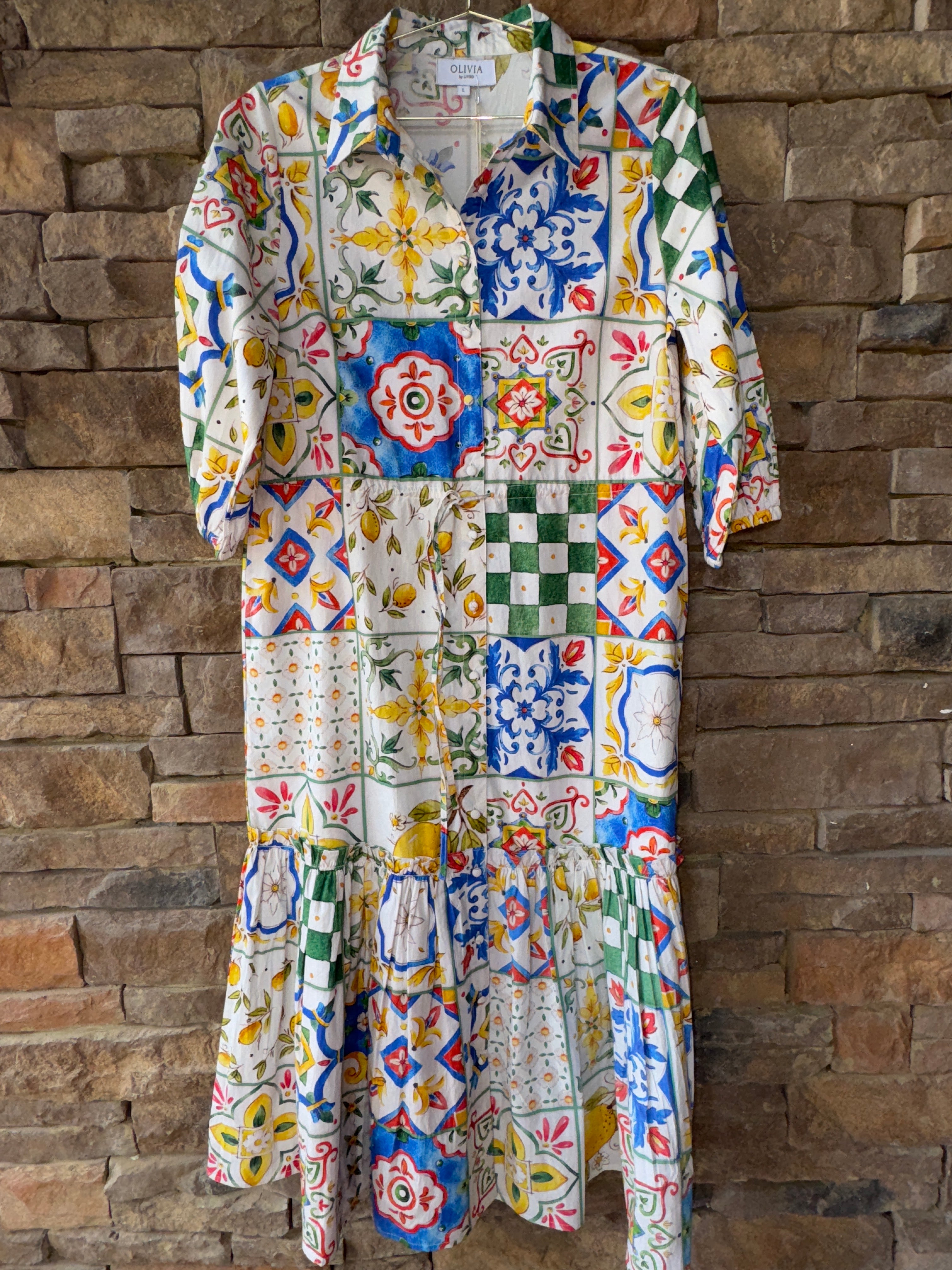Olivia by Livro Grace Dress Majolica