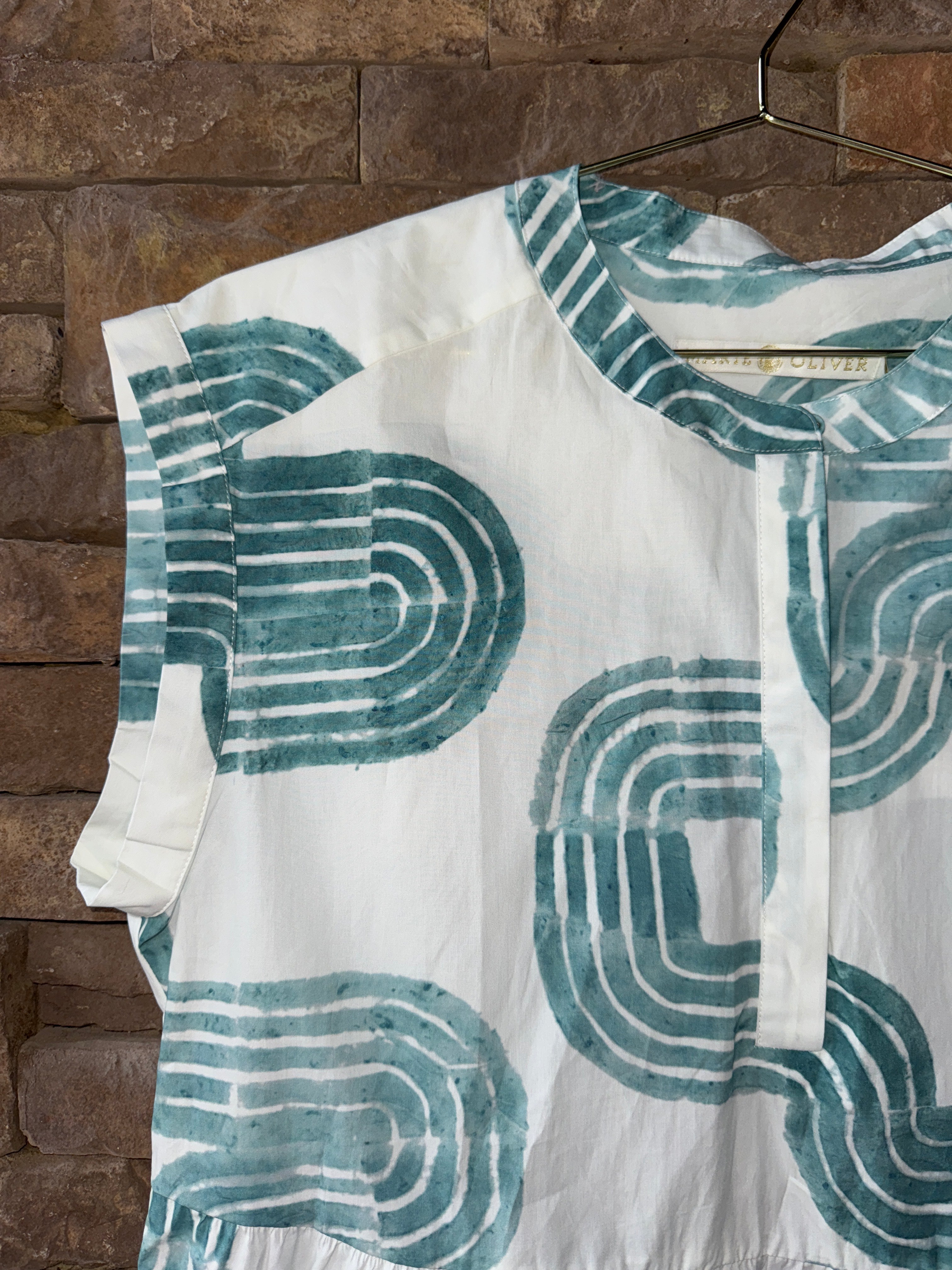 Marie Oliver Lachlan Dress in Nile L