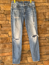 SEVEN Ripped Skinny Denim 28