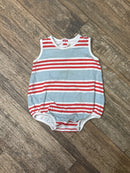 TBBC Red White and Blue Patton Playsuit 12-18m
