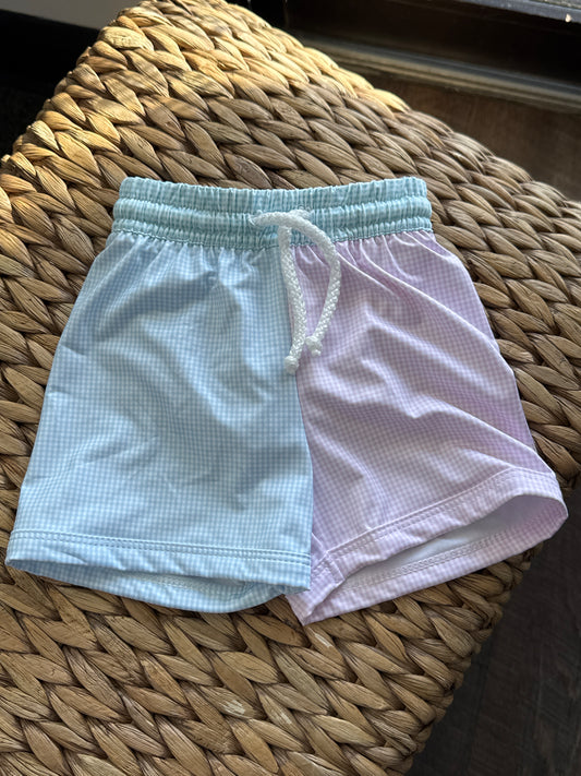 Lullaby Set Barnes Bathing Suit - Color Block 12M