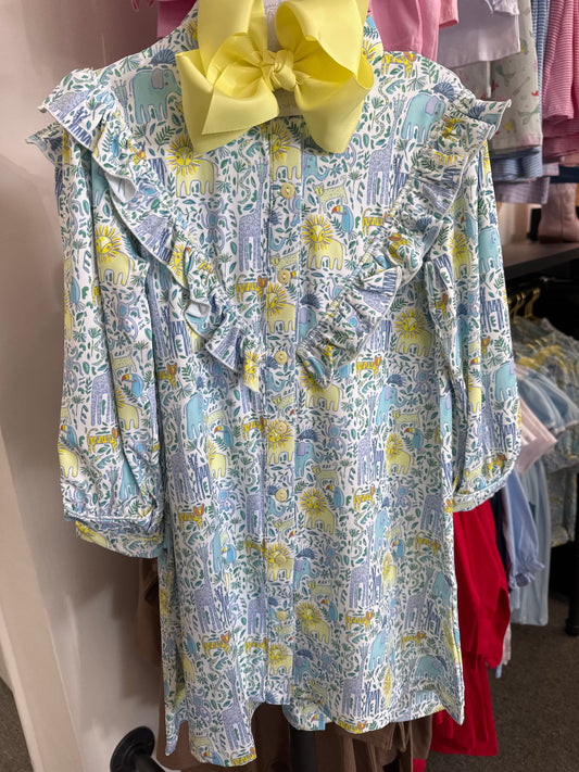 Girls Jungle Swing Dress