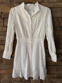 Karlie Ecru Ls Dress S