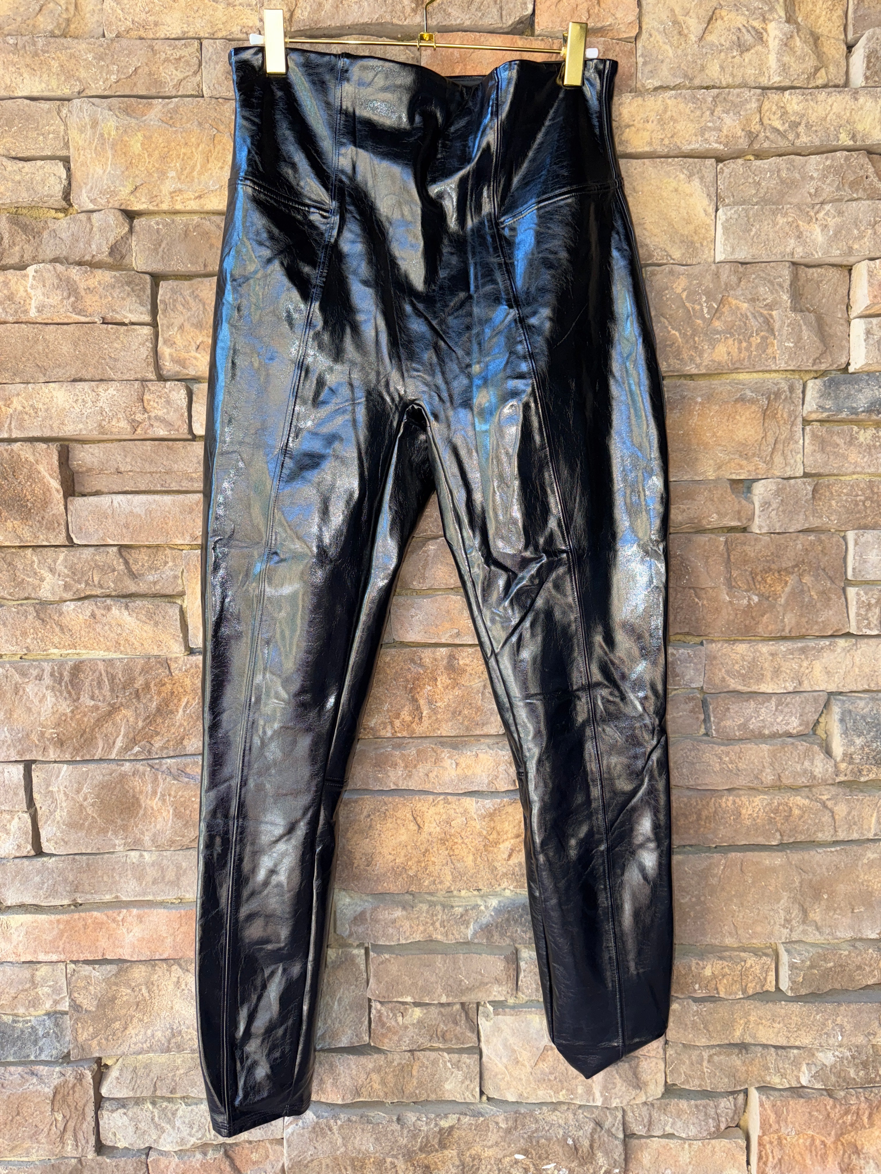 Spanx Pleather Legging Large