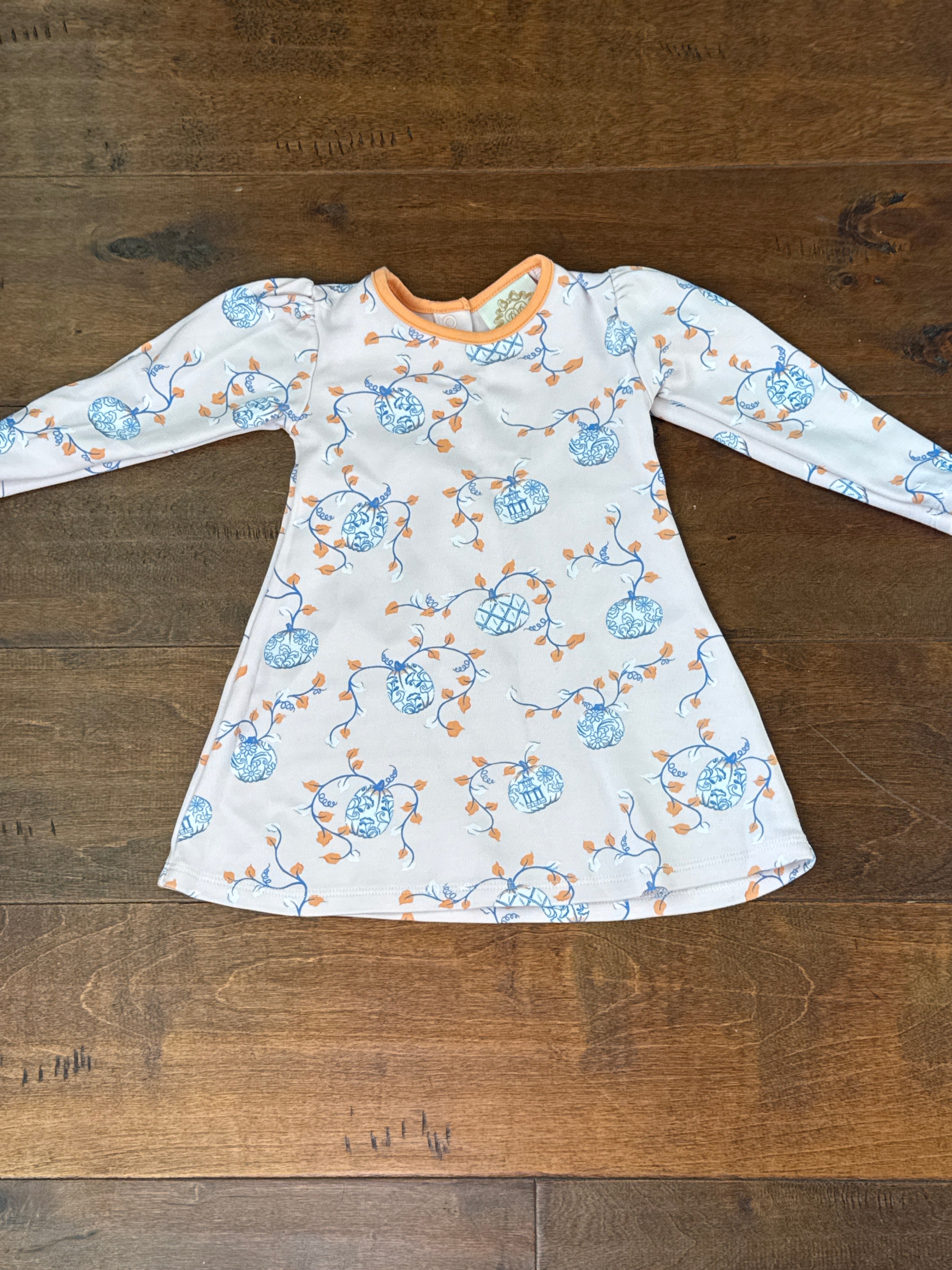 TBBC Pumpkin Dress 18-24M