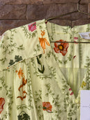 Anna Cate Kyle Dress Lime Stamp S