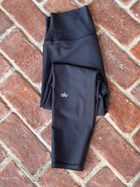 Alo Black 7/8 Yoga Legging Large