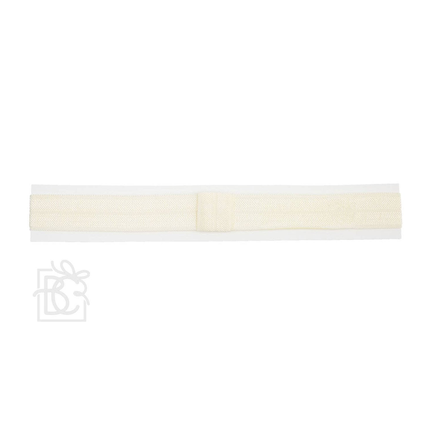 SKINNY ELASTIC HEADBAND: LT. PINK / 0-3 Months
