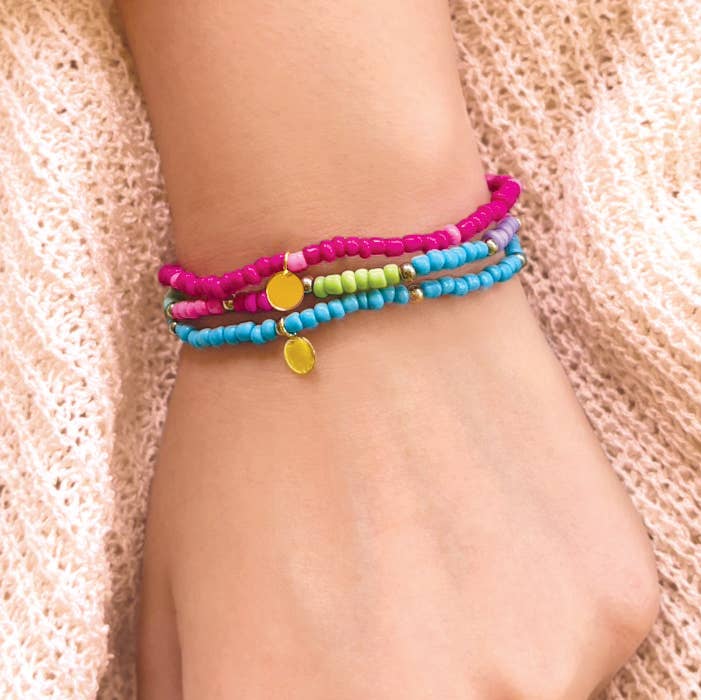 Rainbow Mini Beads Bracelet