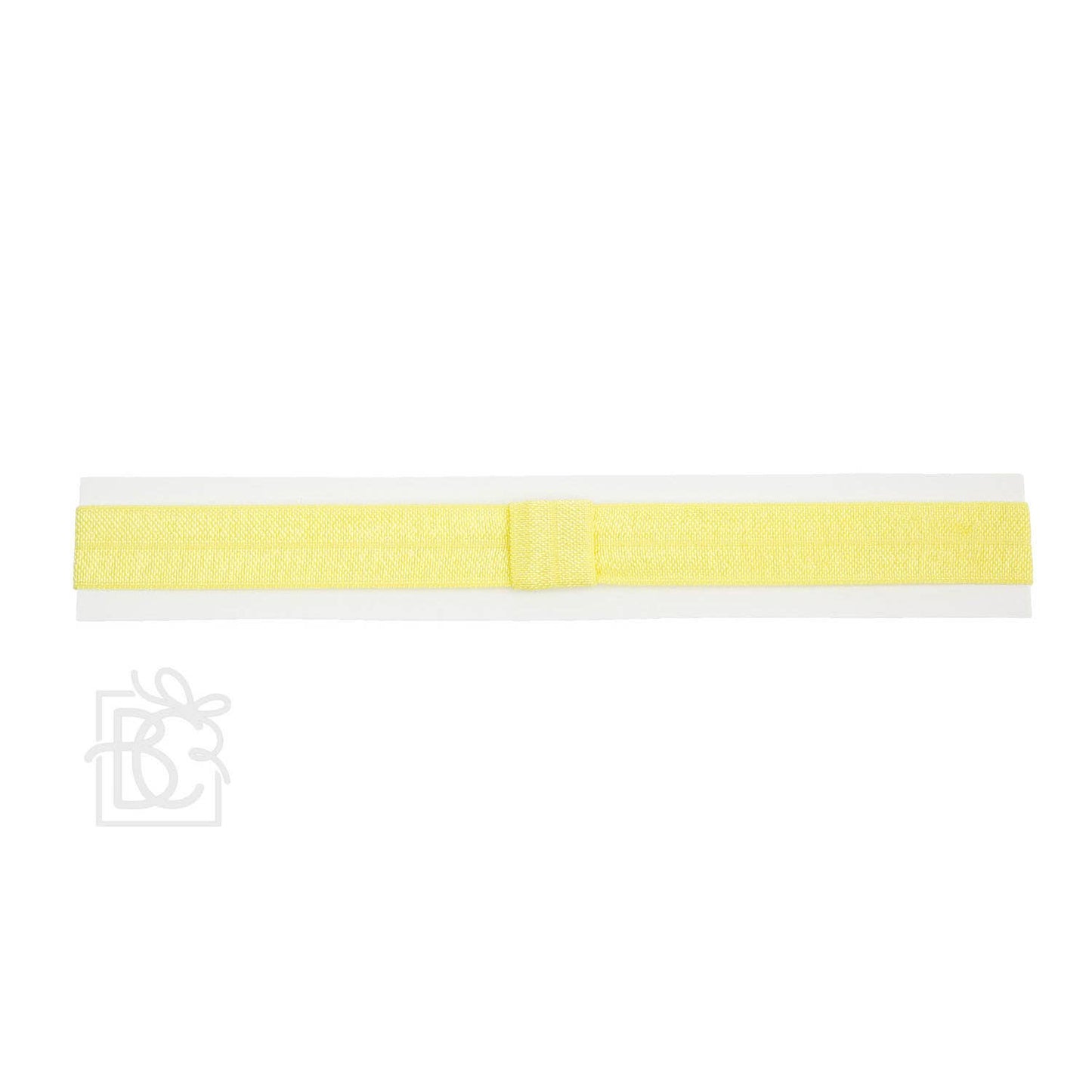 ELASTIC HEADBAND: WHITE / 3-18 Months