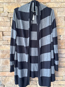 Joie Black and Grey Cardigan M