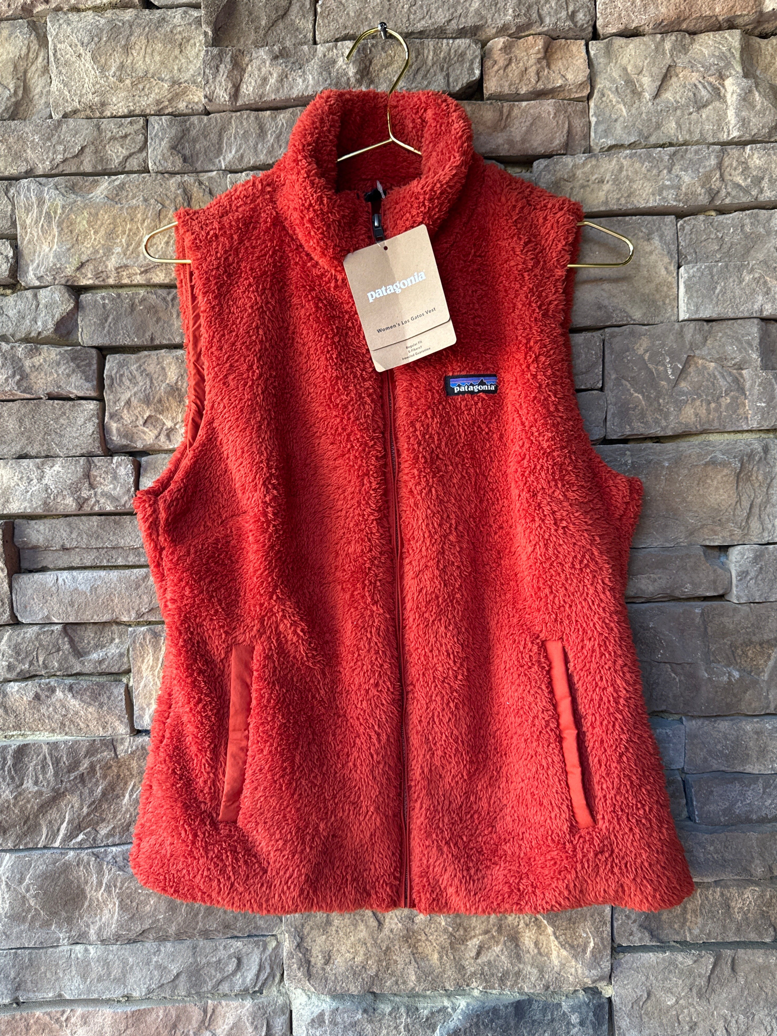 Patagonia Red Zip Vest L