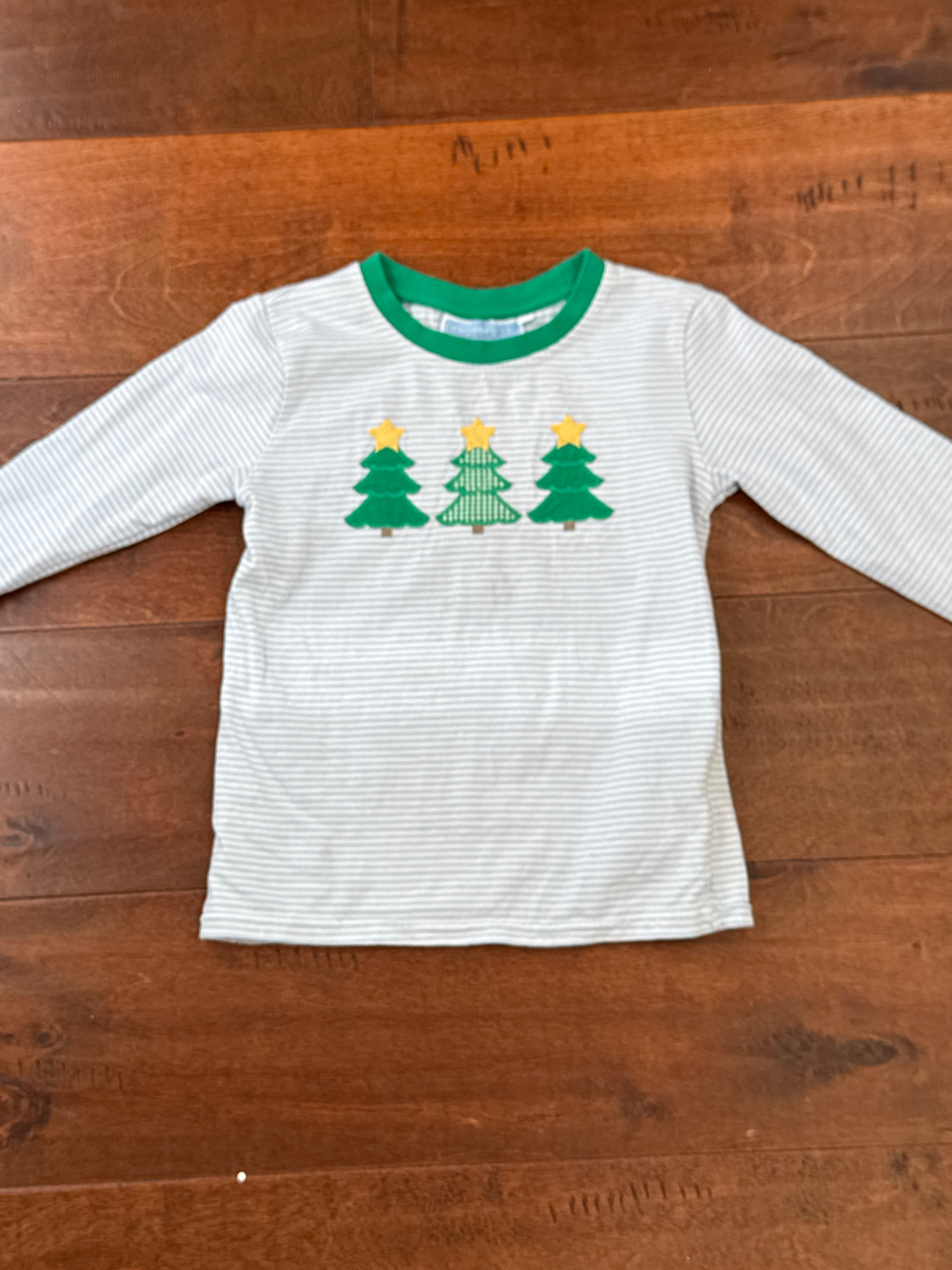 Trotter Street Christmas Tree LS Top 4T
