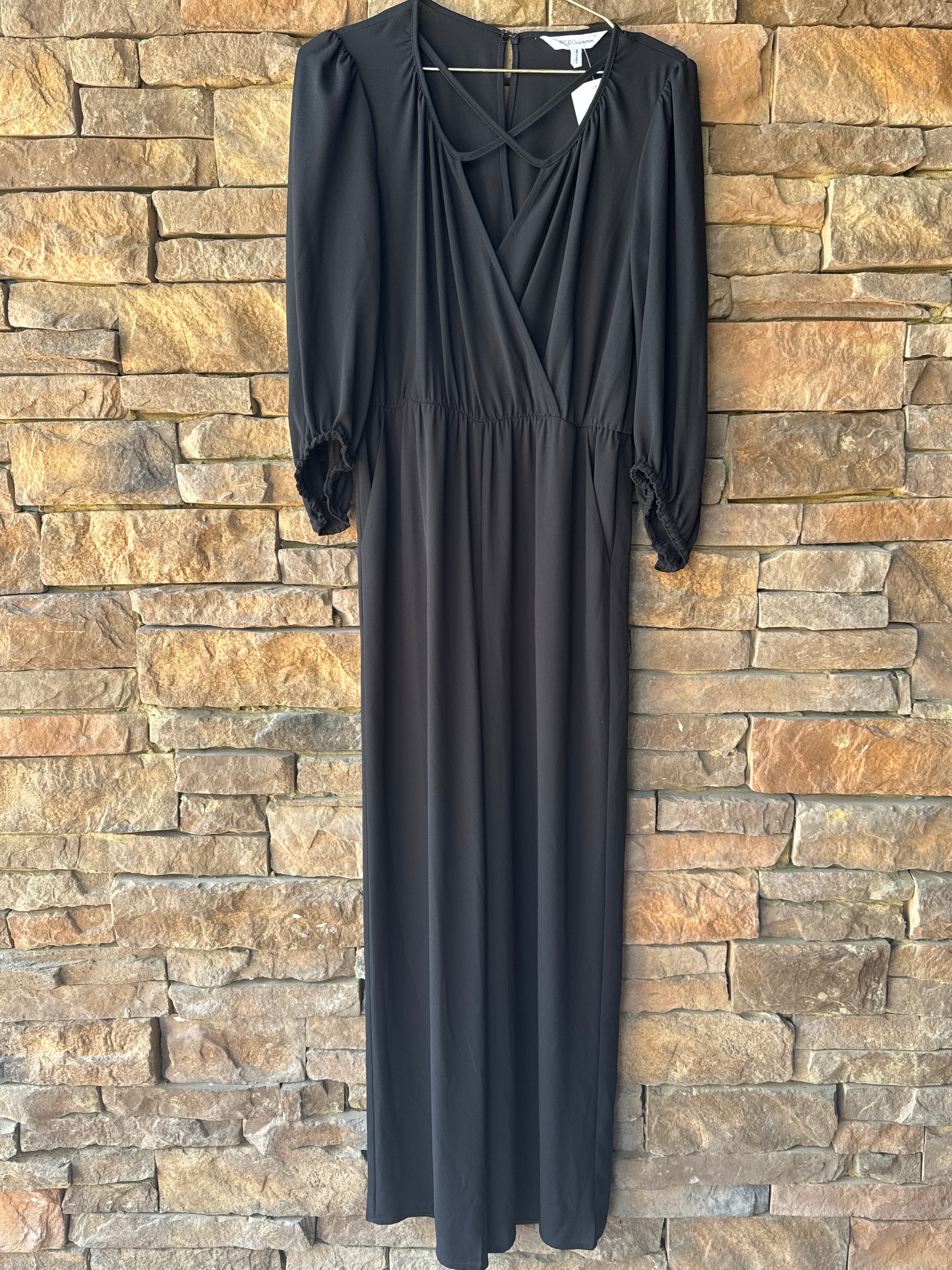 BCBG Long Sleeve Jumpsuit S