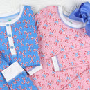 Girls Bamboo Loungewear - Candy Canes: 4T