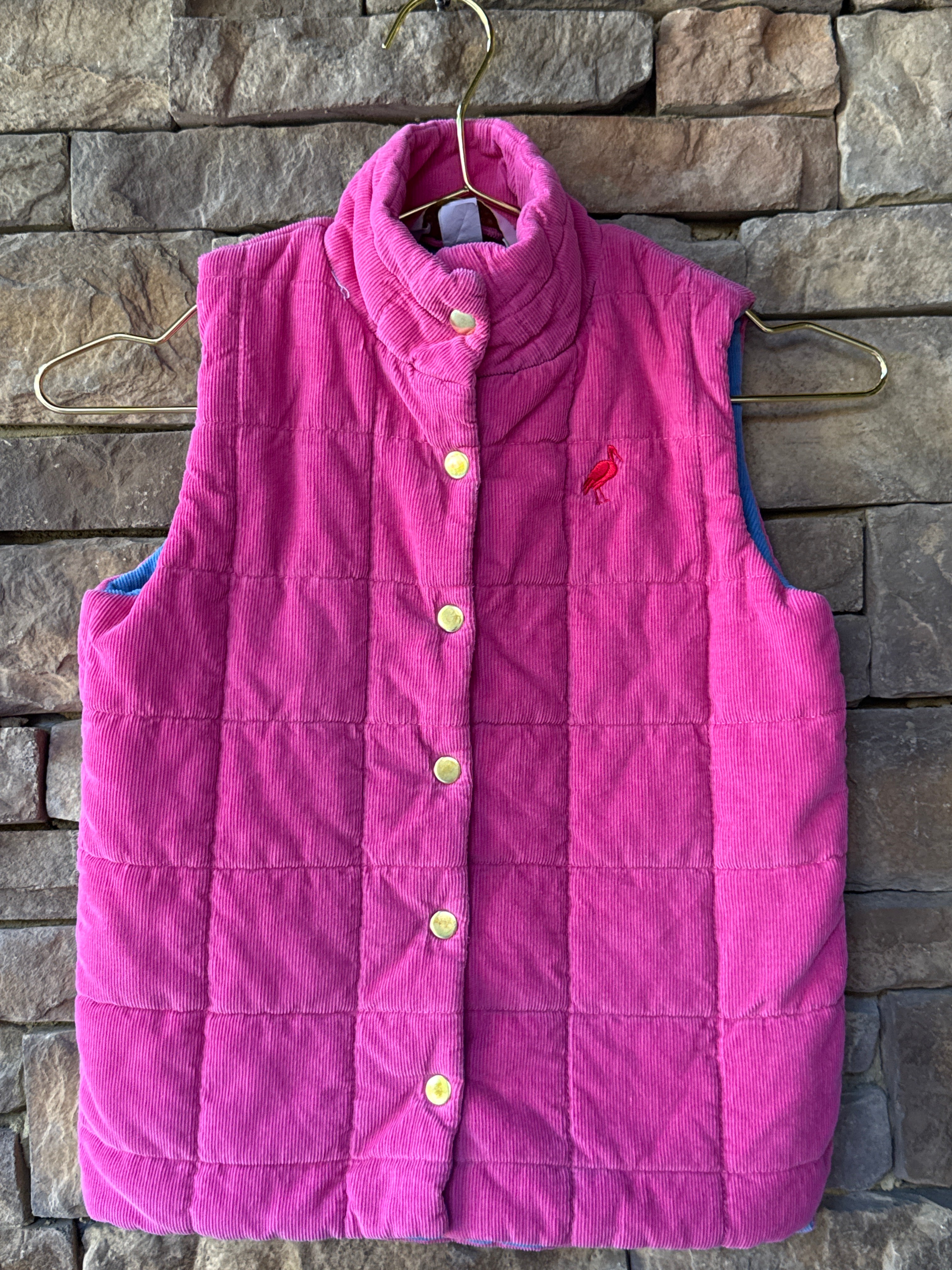 TBBC Pink Cord Vest 8