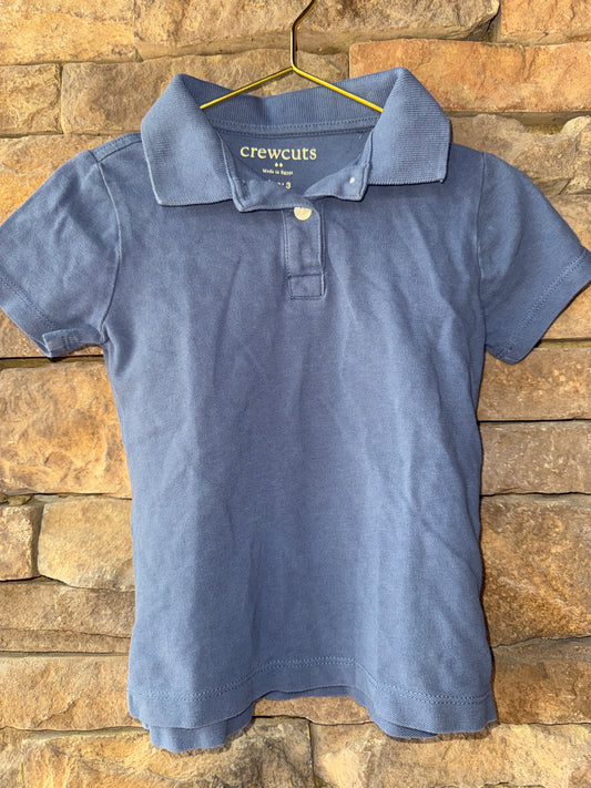 Crewcuts Blue Ss Polo 3