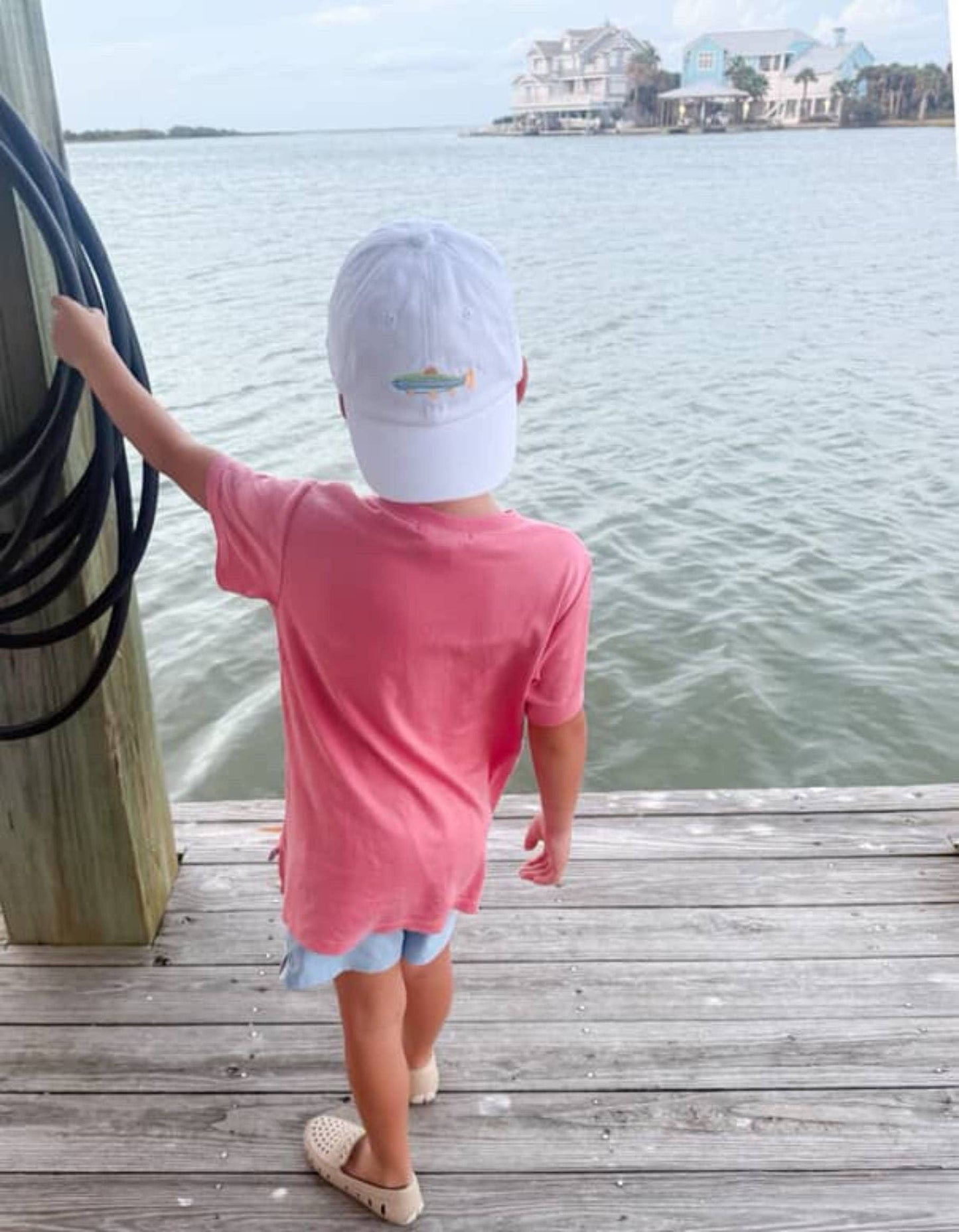 Rainbow Trout Baseball Hat: Youth (2-7)