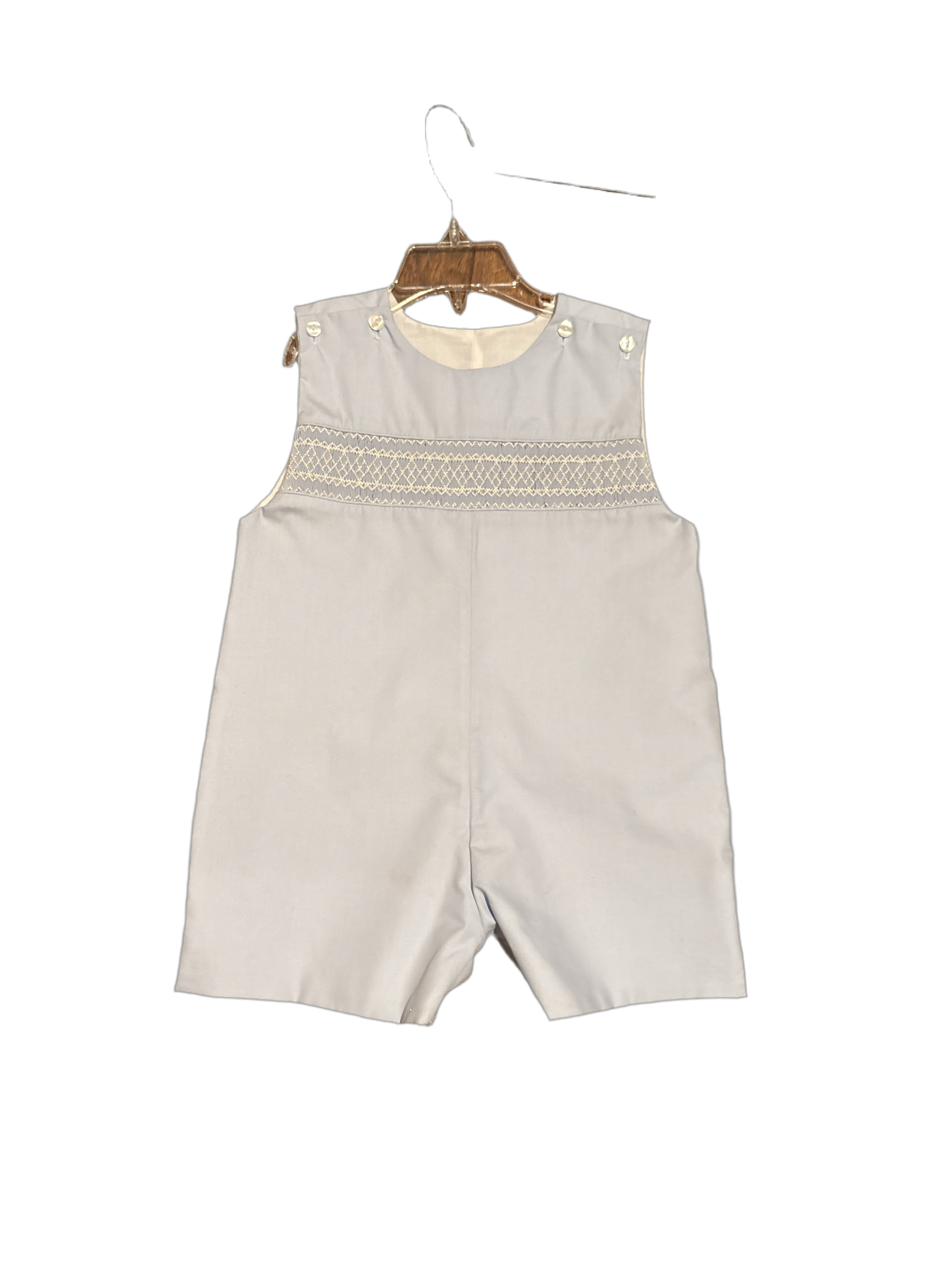 Petit bebe Blue Smocked jon Jon 24M