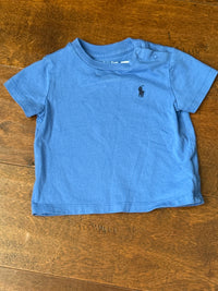 RL Blue Tshirt 6M