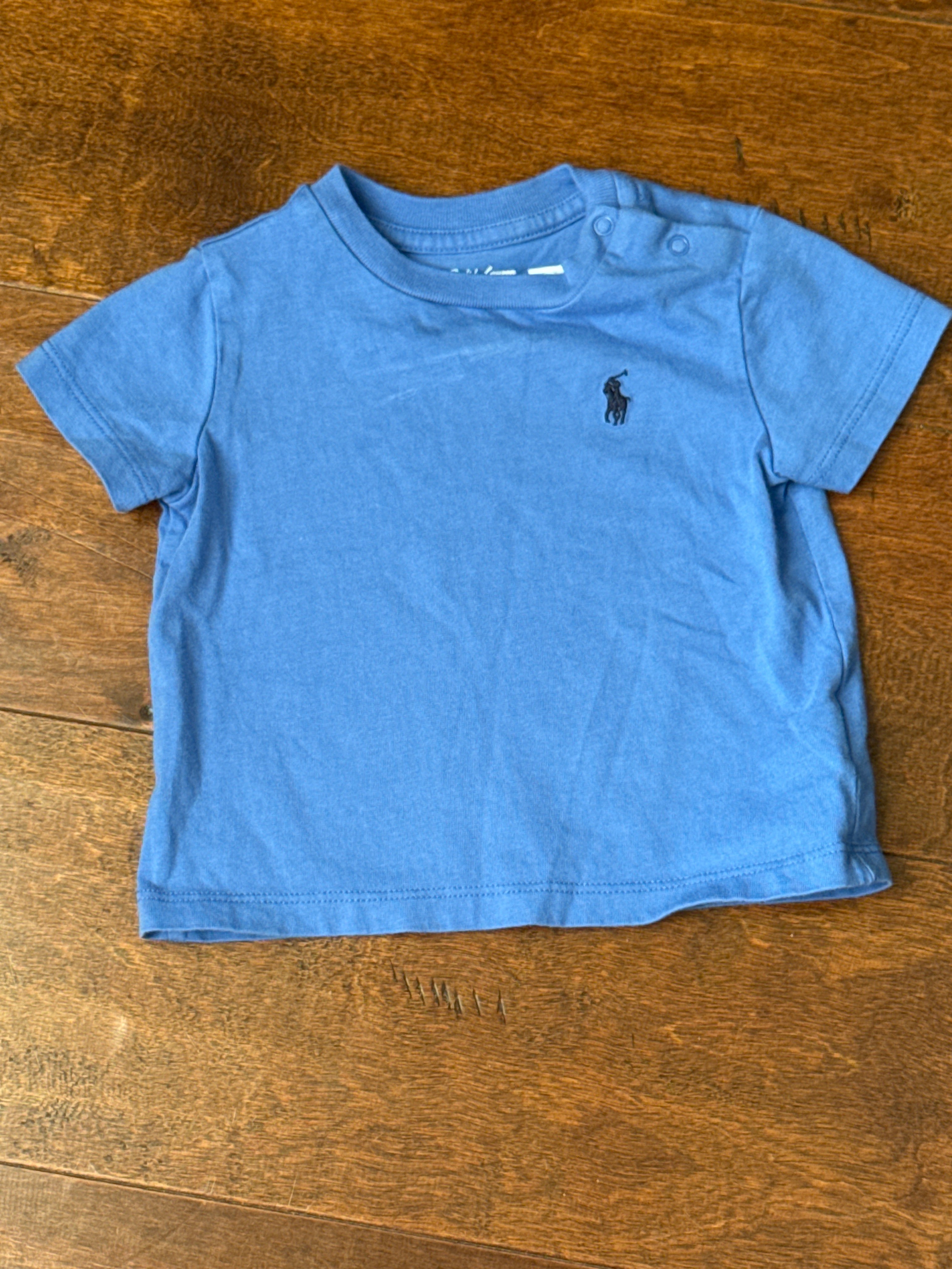 RL Blue Tshirt 6M