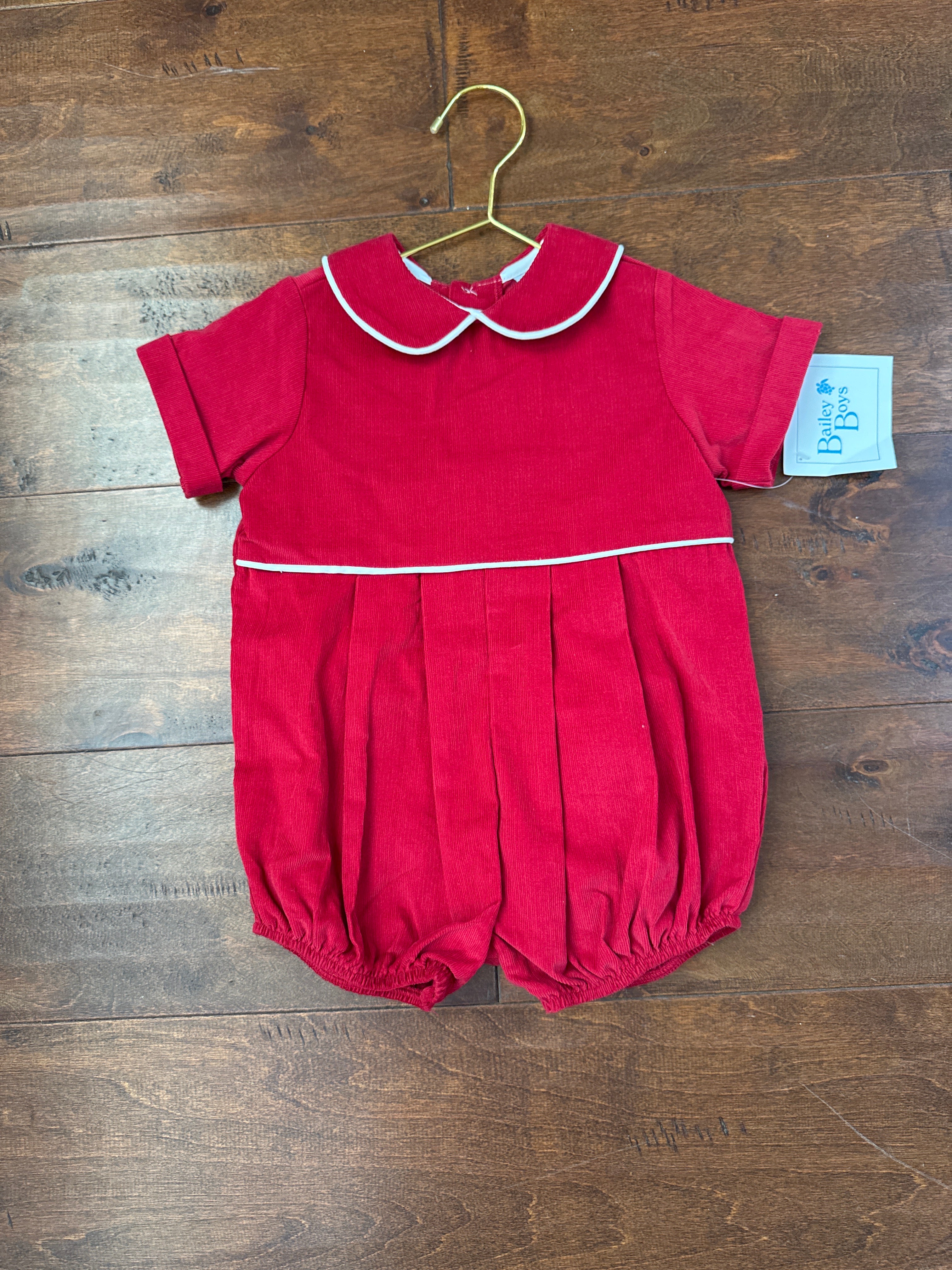 Bailey Boys Red Cord Bubble 24M