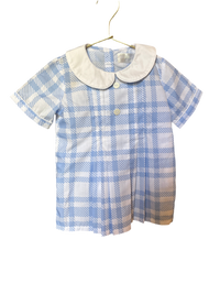 Eliza James two piece set Blue and white