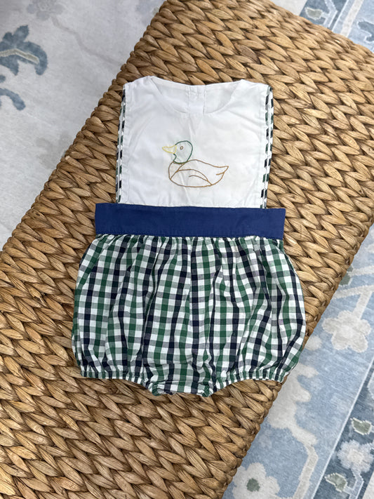 The Smock Shop Mallard Embroidery 2T