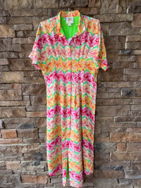 Emily McCarthy Georgia Dress in Azalea XL