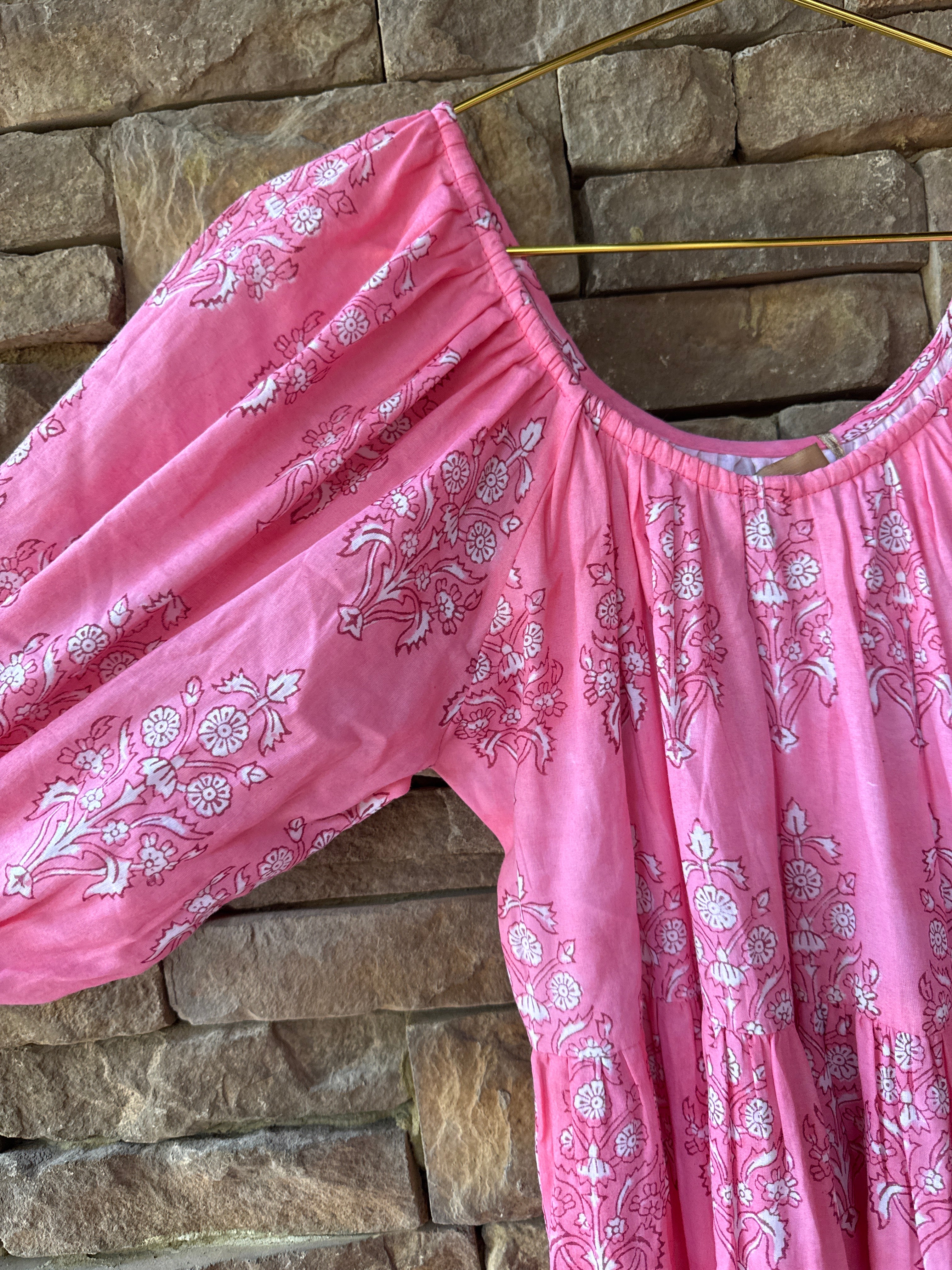 Clara The Label Maxi Pink Dress M