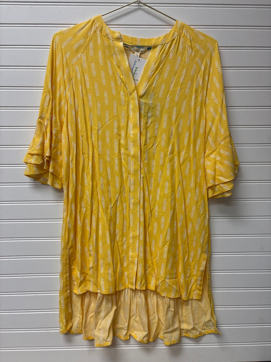 Matilda Jane Yellow Coverup/Dress Small