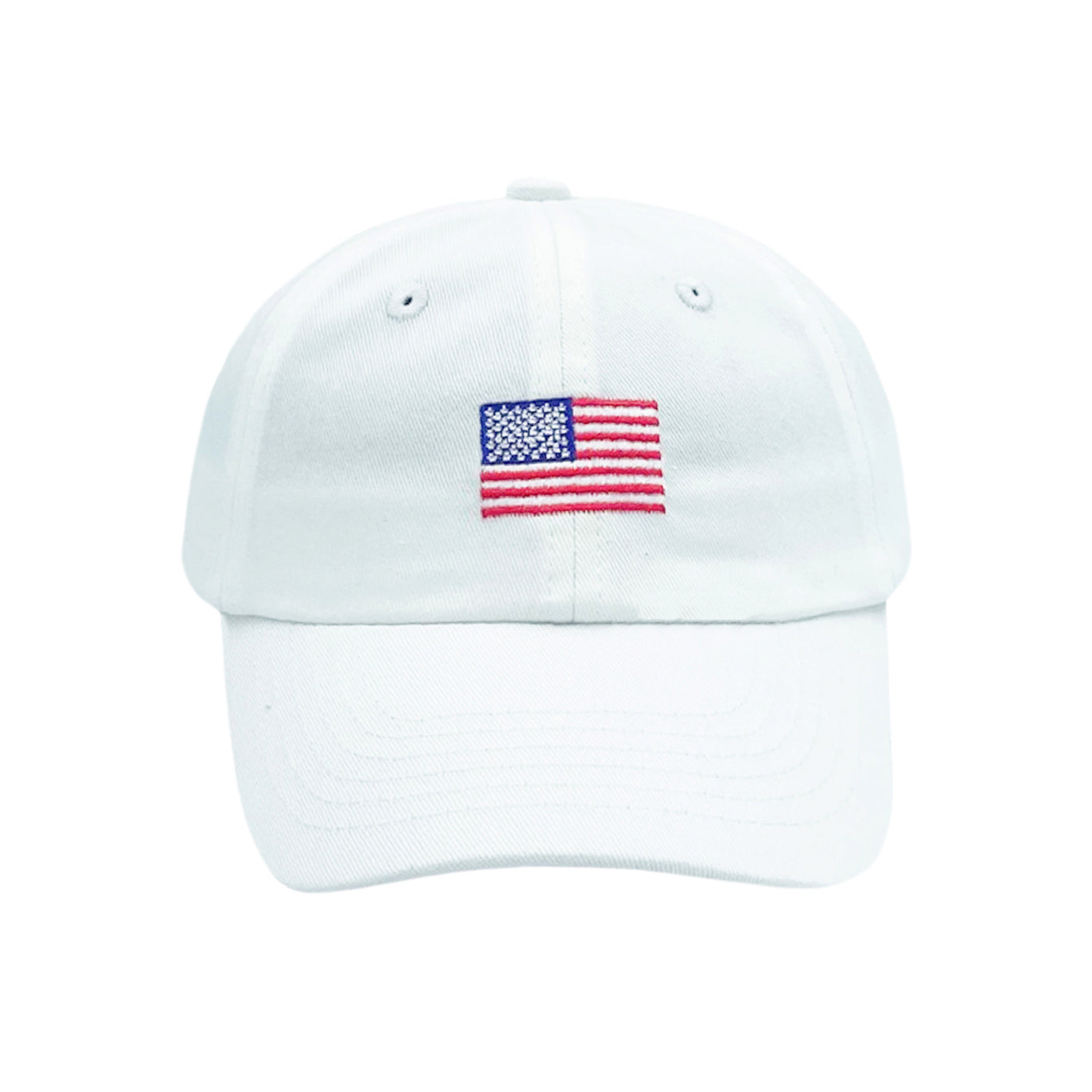 American Flag Baseball Hat: Youth (Ages 2-7)