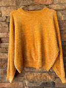 Julia James Mustard Sweater M