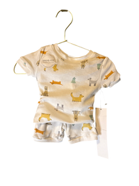 Beau et Belle Short PJ set 12M