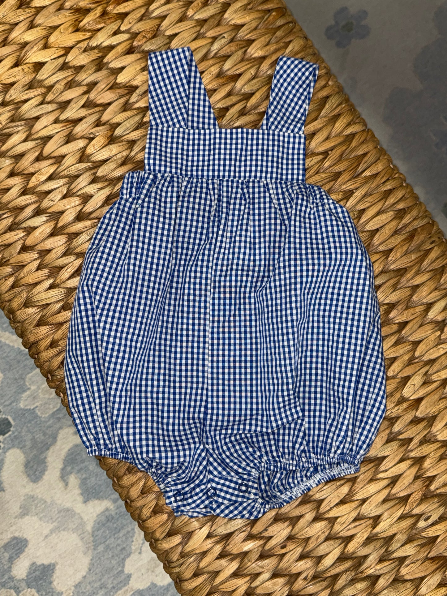 TBBC Buckhead Blue Gingham Sunsuit 18-24m