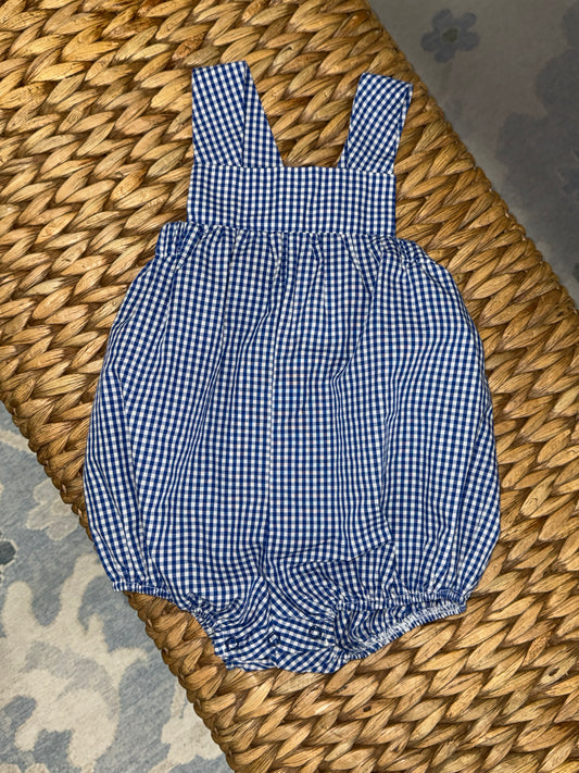 TBBC Buckhead Blue Gingham Sunsuit 18-24m