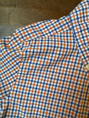RL LS Orange and Blue Stripe Polo 6