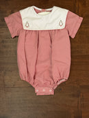 Lullaby Set Red Mini Gingham Tree Bubble 24m