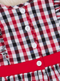 Georgia Smocked Gingham Dress: S(2yrs)