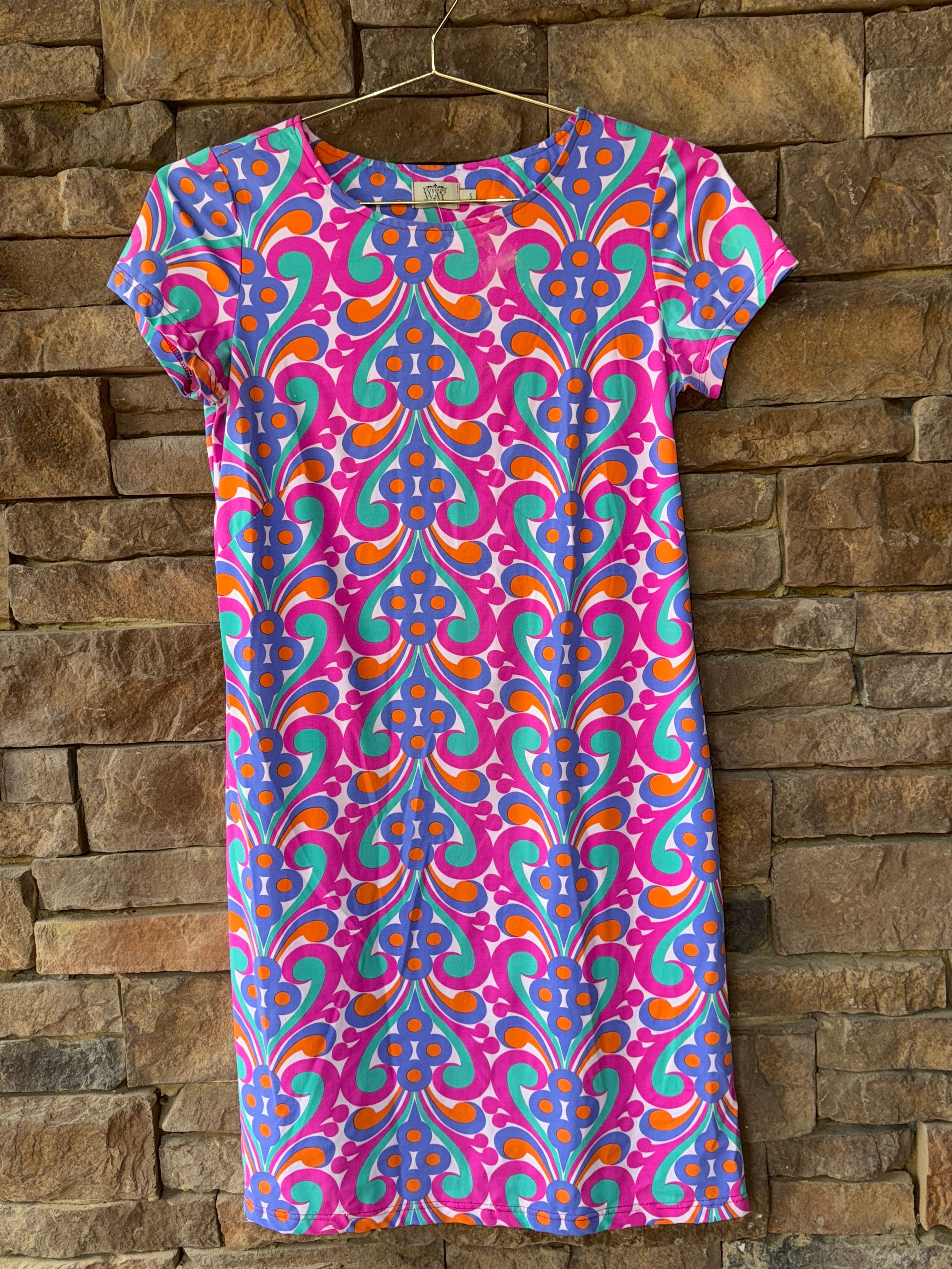 Katherine Way Multi Dress S