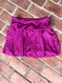 ATHLETA Match Point Tennis Skirt L (Purple)